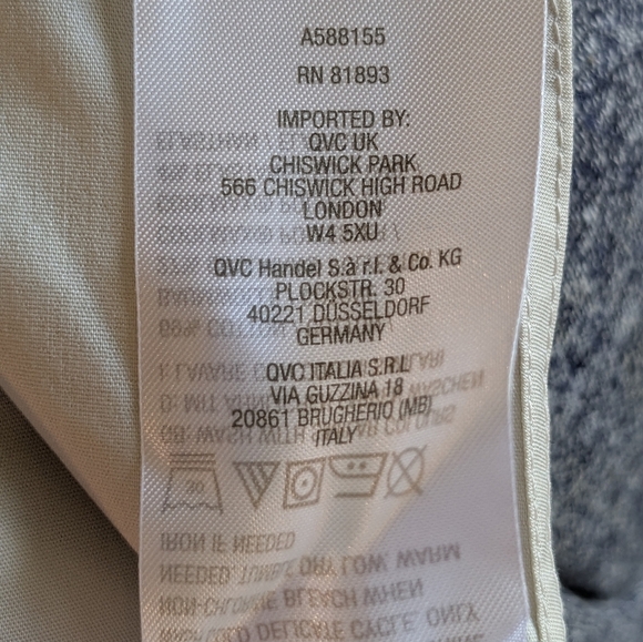 NWOT Denim & Co. Coolmax Side Slit Button Down Blouse Top Sz 3x - Picture 9 of 12